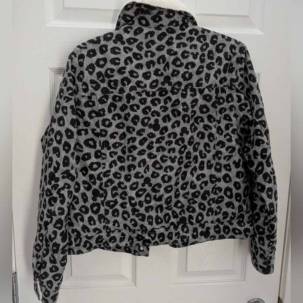 Mickey Mouse Leopard Print Jacket - Picture 3 of 6